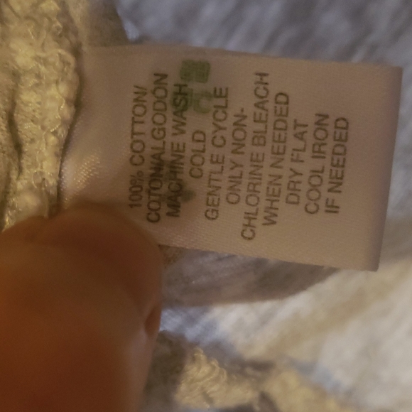 Loft gray t-shirt with crochet detail - Picture 3 of 4